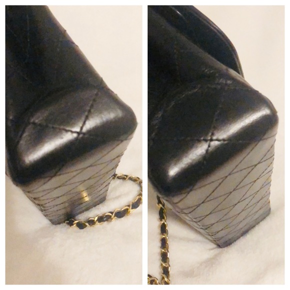 Auth CHANEL 2.55 Paris Limited Jumbo Flap bag - Picture 6 of 8